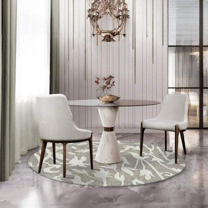8a5a1e-8b.myshopify.com Taupe Transitional Wool Hand Tufted Carpet Rug for Living Spaces | F-HT-022