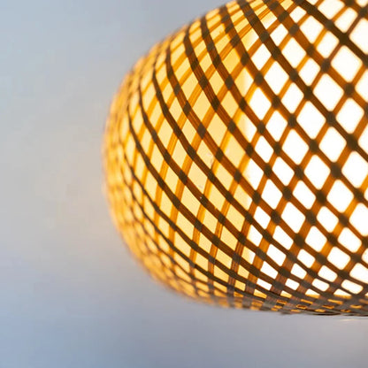 Handwoven Bamboo Lampshade -FBLS0016