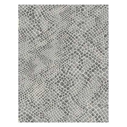 Gray Wool Hand Tufted Carpet Rug for Living Spaces | F-HT-036