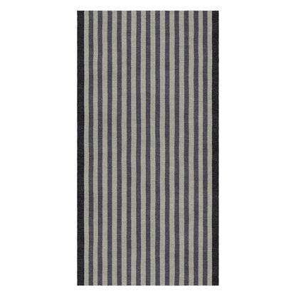 Contemporary Striped, Hand Tufted Carpet Rug for Living Spaces | F-HT-037
