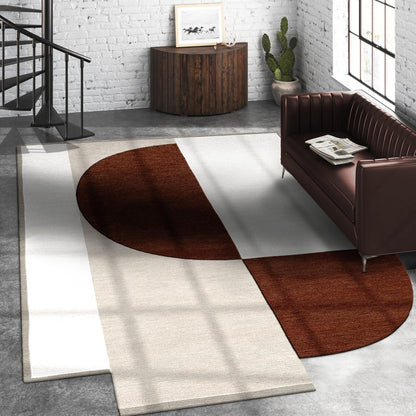 Modern Abstract Geometric Rug | F-HT-042