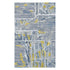 8a5a1e-8b.myshopify.com Abstract Blue Gold Wool Hand Tufted Carpet Rug for Living Spaces | F-HT-023