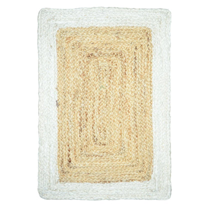 Handmade Jute Braided Rug FAROOKHT Jute Rug F-JU-004