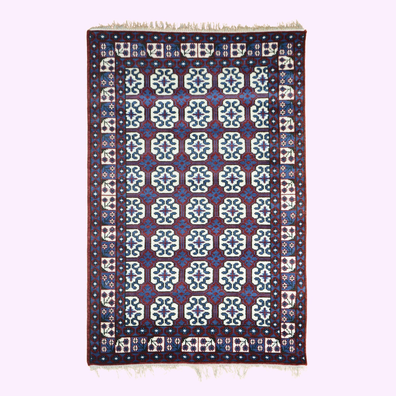 Authentic Hand-Knotted Carpet and Rugs F-HKOU-008
