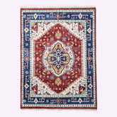 Hand-Knotted Oushak Rug F-HKOU-013
