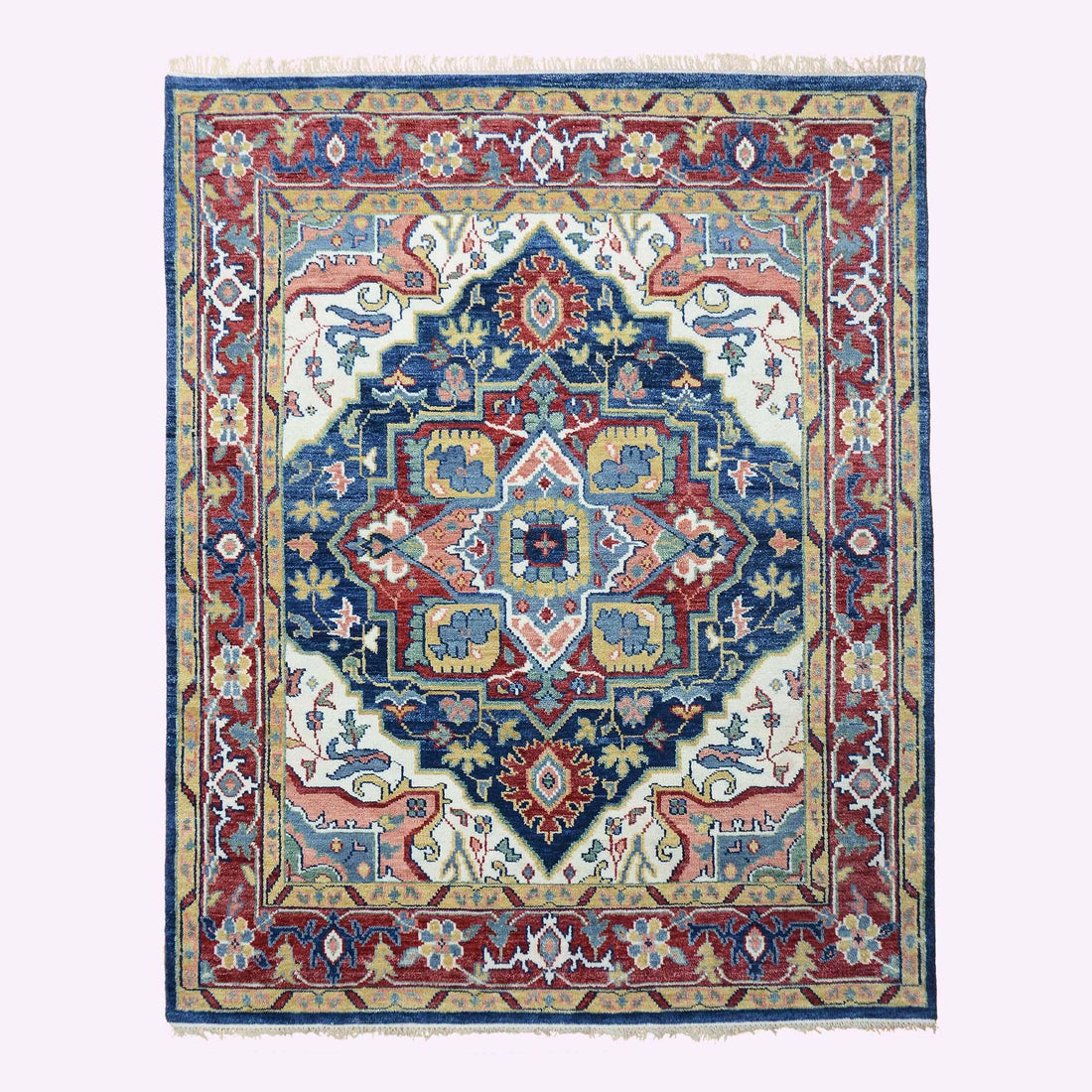 Hand-Knotted-area-carpet 