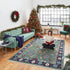 Hand Knotted Oushak Carpet and Rugs F-HKOU-001 a