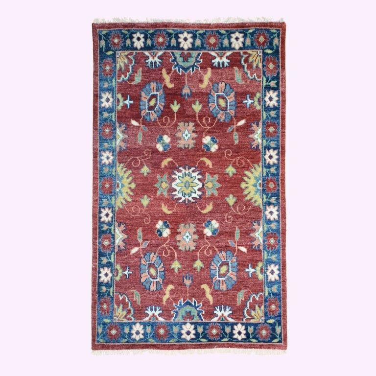 Hand Knotted Area Rugs F-HKOU-003