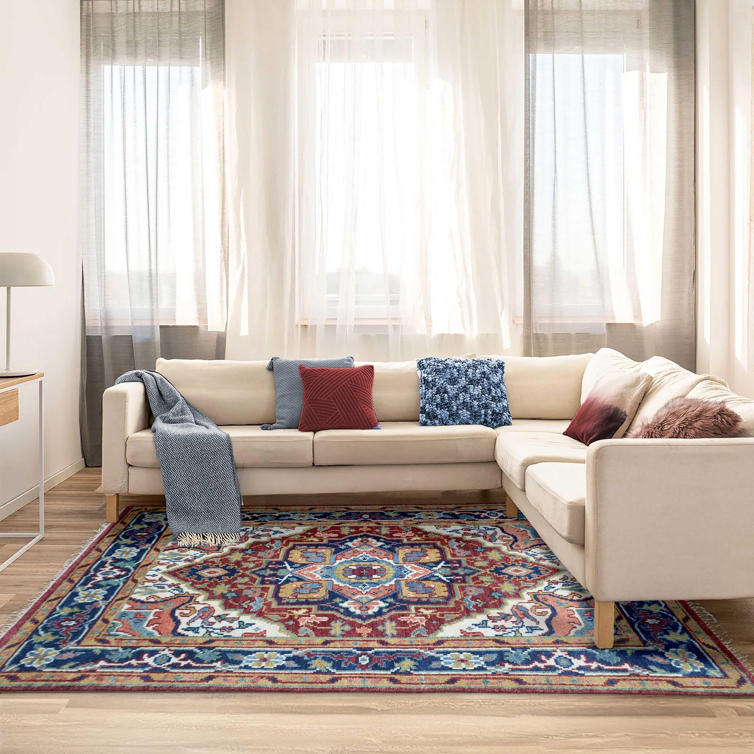 Oushak Rug and Carpets F-HKOU-004 a