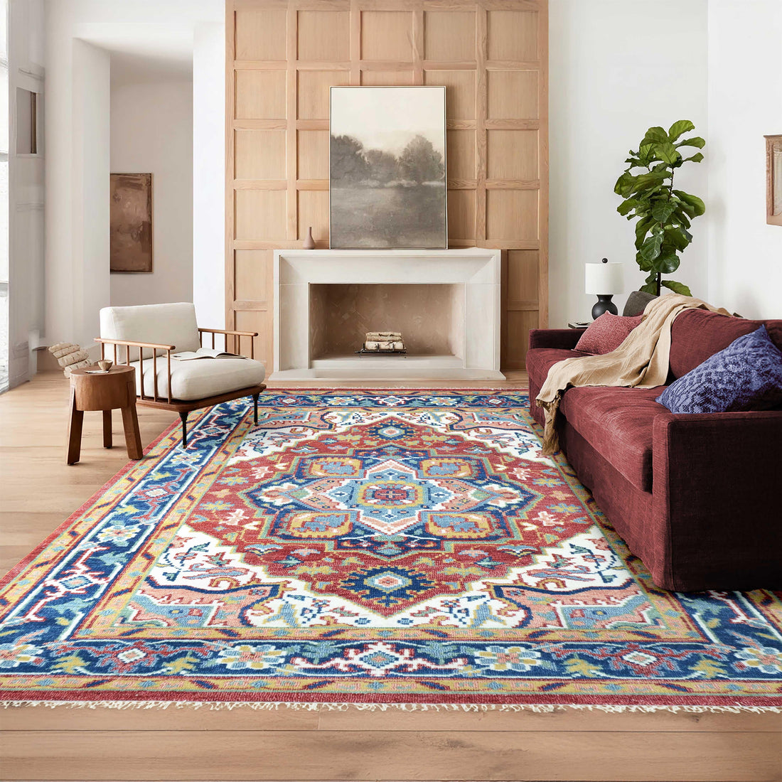 Hand Knotted Rug