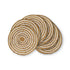 8a5a1e-8b.myshopify.com Water Hyacinth Placemat Set of 6 Jute Plate Mats NonSlip Boho Braided 12x12 Inch | FPMP001