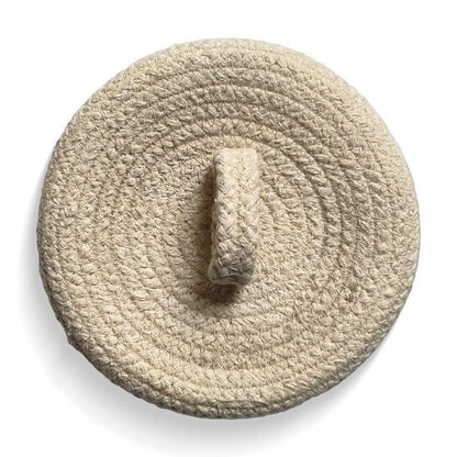 8a5a1e-8b.myshopify.com Water Hyacinth Placemats Set of 6 Jute Table Mats Farmhouse Boho Style 6x6 Inch | FPMG003