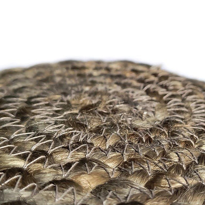8a5a1e-8b.myshopify.com Water Hyacinth Placemats Set of 6 Jute Table Mats Farmhouse Boho Style 6x6 Inch | FPMG005