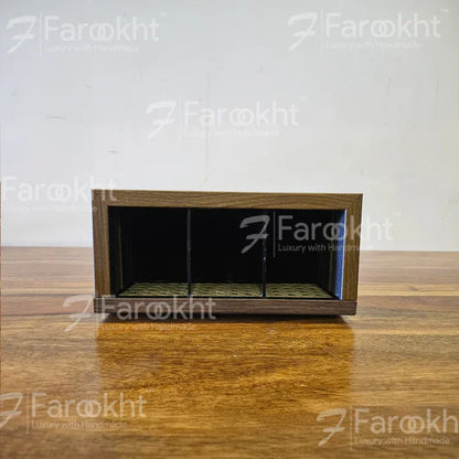 Handcrafted Rattan Pen Stand