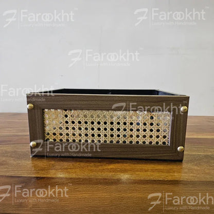 Handwoven Rattan Storage Basket , Rattan Multipurpose Basket