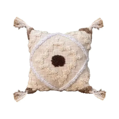 8a5a1e-8b.myshopify.com Handmade Cotton Tufted Cushion-Decorative Pillow For Sofa, Bed Or Lounge 16x16 inch | FCU0010