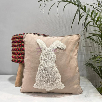 8a5a1e-8b.myshopify.com Handmade Cotton Tufted Cushion-Decorative Pillow For Sofa, Bed Or Lounge 16x16 inch | FCU0013