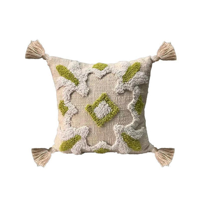 8a5a1e-8b.myshopify.com Handmade Cotton Tufted Cushion-Decorative Pillow For Sofa, Bed Or Lounge 16x16 inch | FCU0019