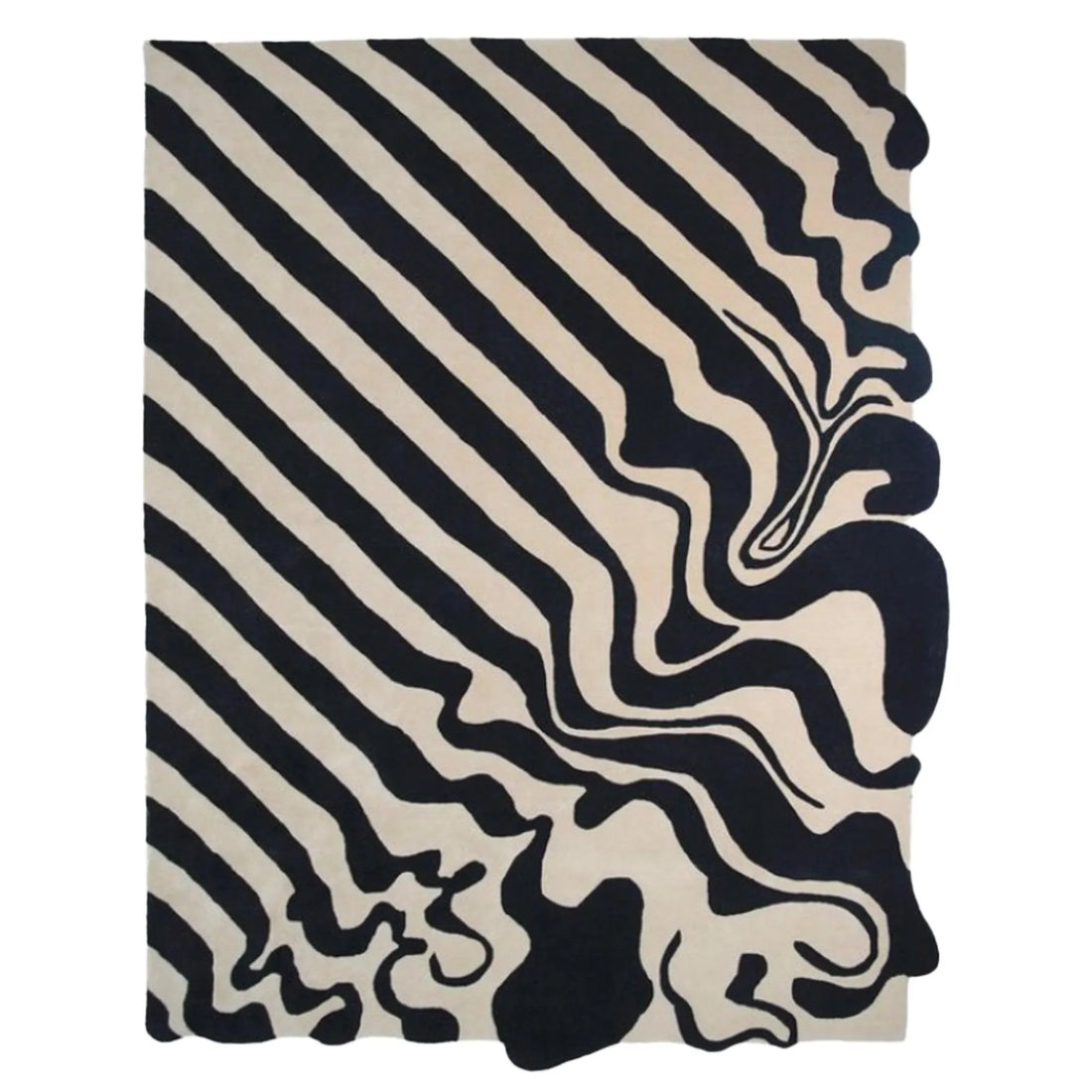 Handmade Wool Designer Carpet for Living Spaces | F-HT-011 - Farookht